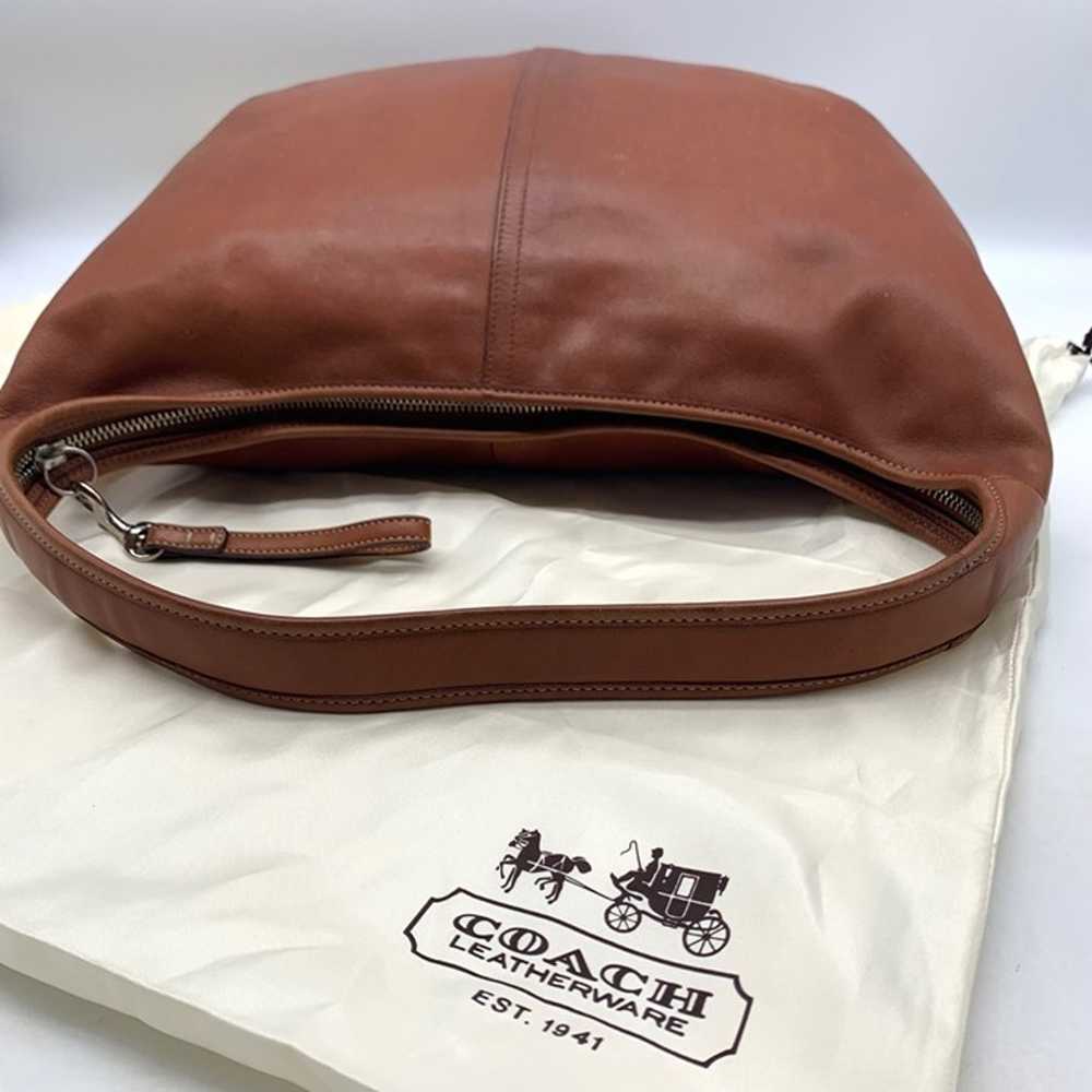 Coach Vintage Leather British Tan Ergo Hobo 9227 - image 10