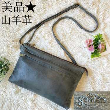 Excellent Condition ★ GENTEN Sheep Leather Should… - image 1