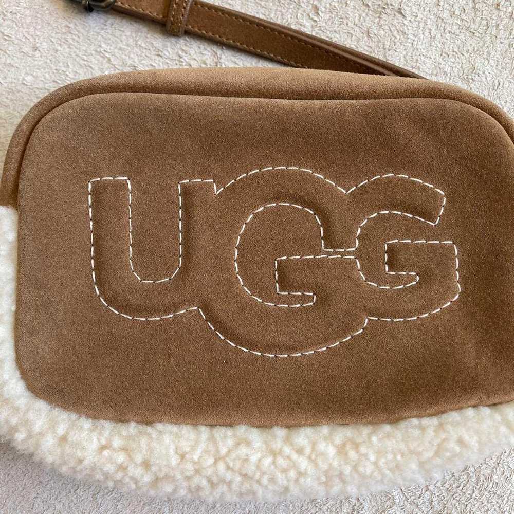 【UGG】Shearling Suede Crossbody Shoulder Bag - image 12