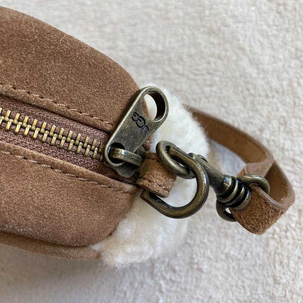 【UGG】Shearling Suede Crossbody Shoulder Bag - image 8