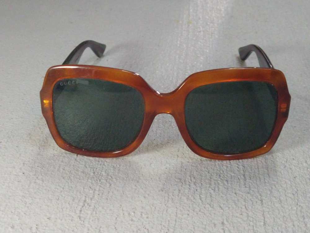 Gucci × Streetwear Gucci Sunglasses GG0036 Brown … - image 3