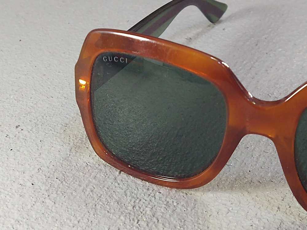 Gucci × Streetwear Gucci Sunglasses GG0036 Brown … - image 4