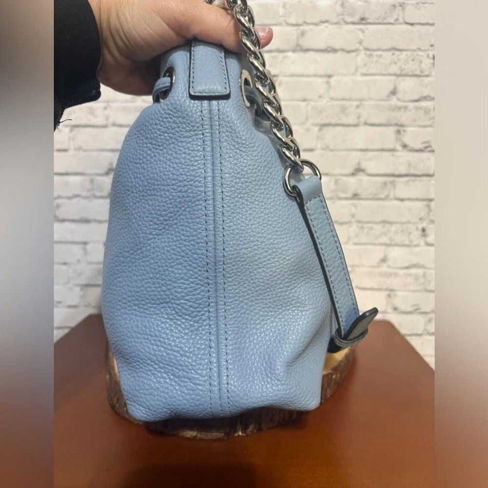 Michael Kors large Blue Camden drawstring satchel - image 10