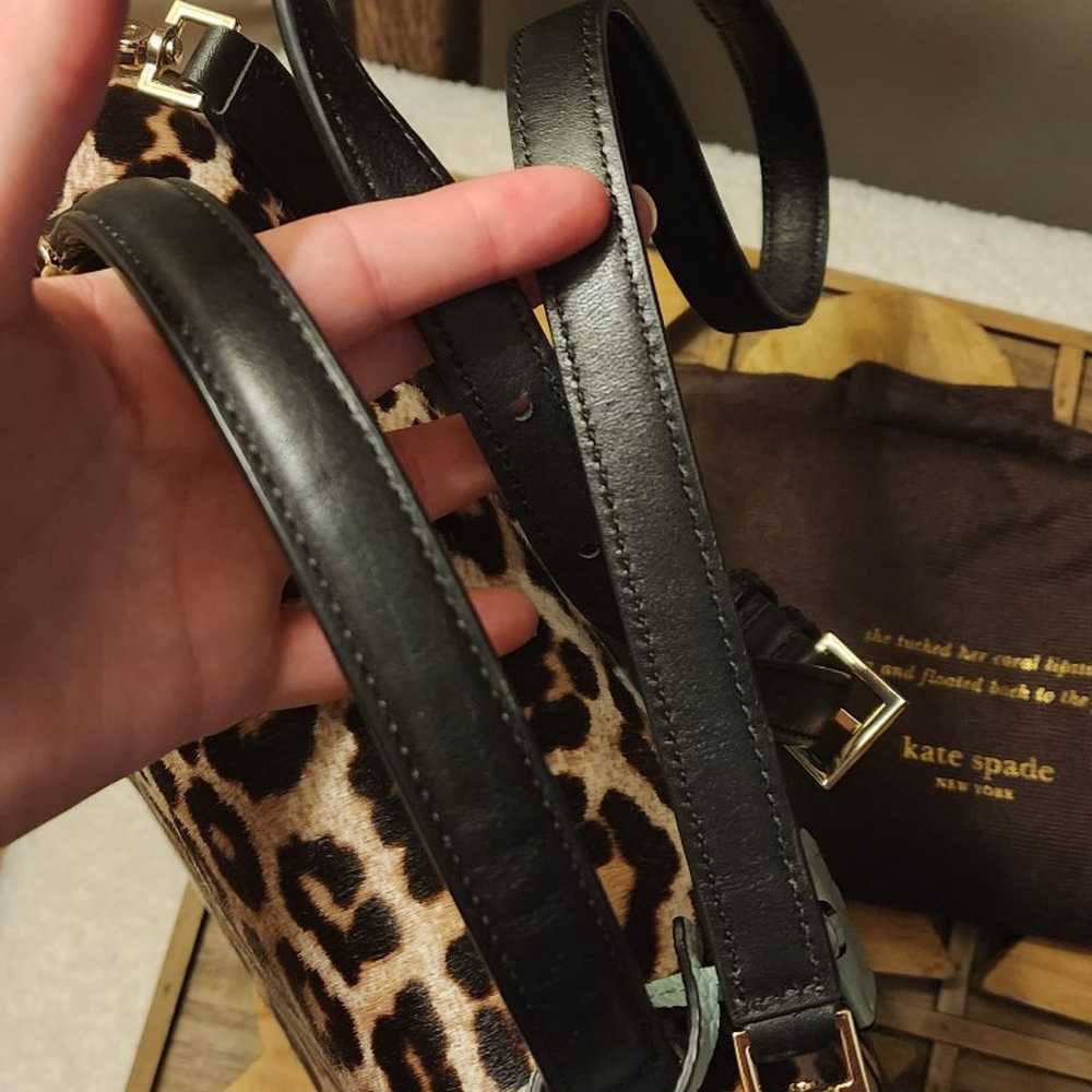 Kate Spade Special Edition Calf Hair bag Leopard - image 7