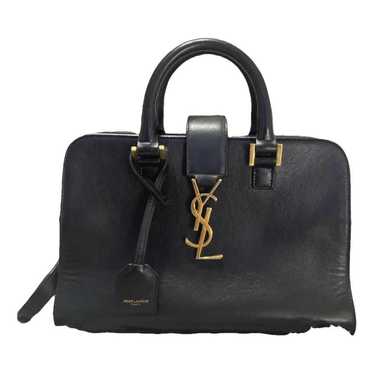 Saint Laurent Monogram Cabas leather tote - image 1