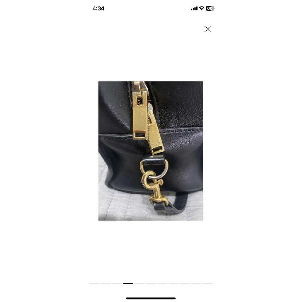 Saint Laurent Monogram Cabas leather tote - image 4