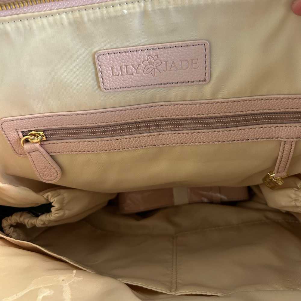 Lily Jade Pink Convertible Caroline Tote NEW - image 9