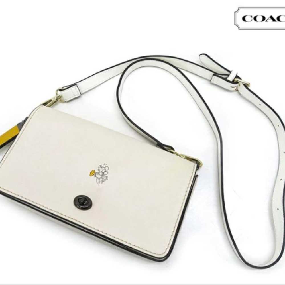 【COACH × Disney】Shoulder bag with kiss-lock pocket - image 1