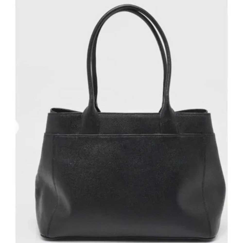 COACH Designer Casey Leather Black Handbag Purse … - image 4