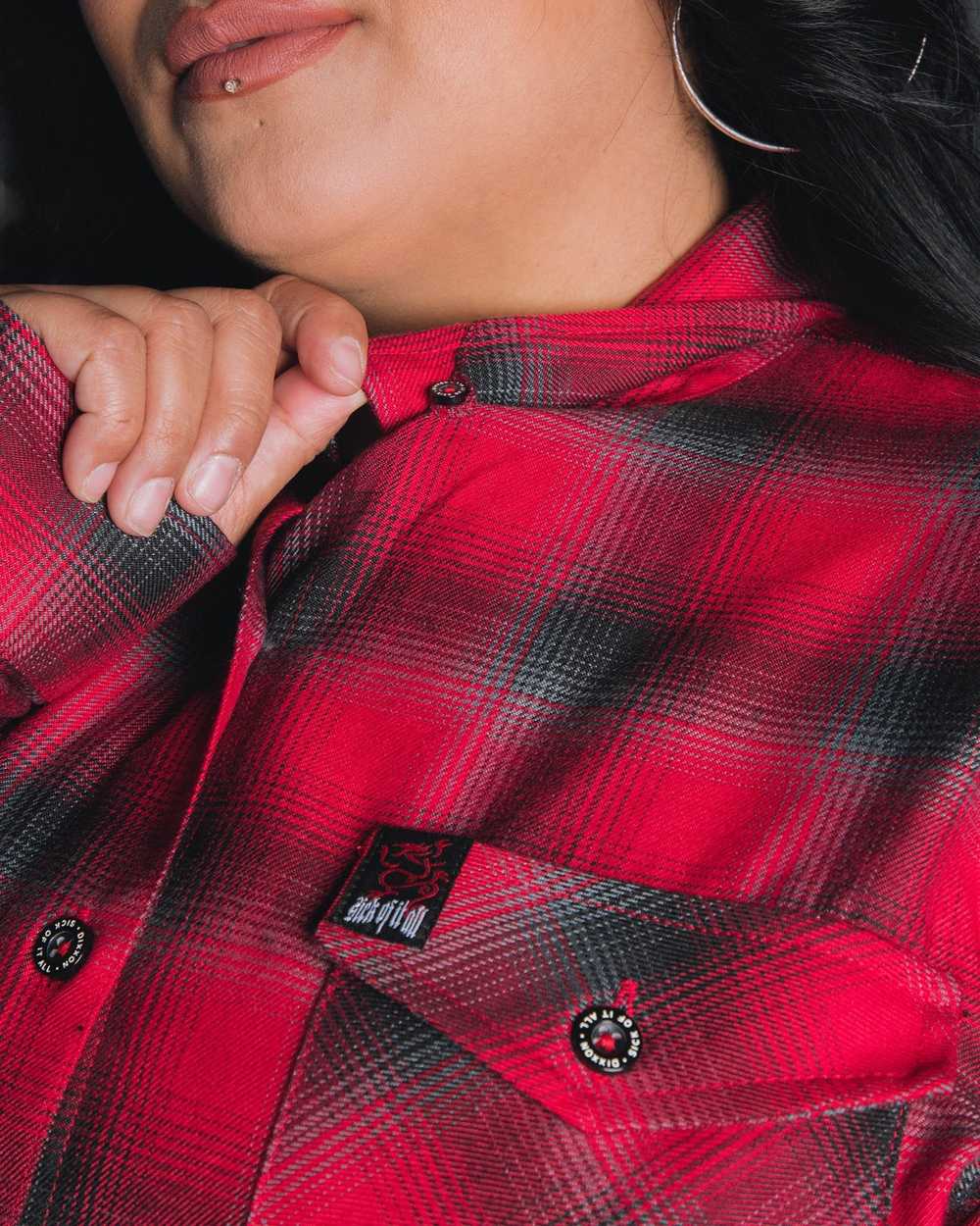 dixxon Women's Sick Of It All Flannel - image 3