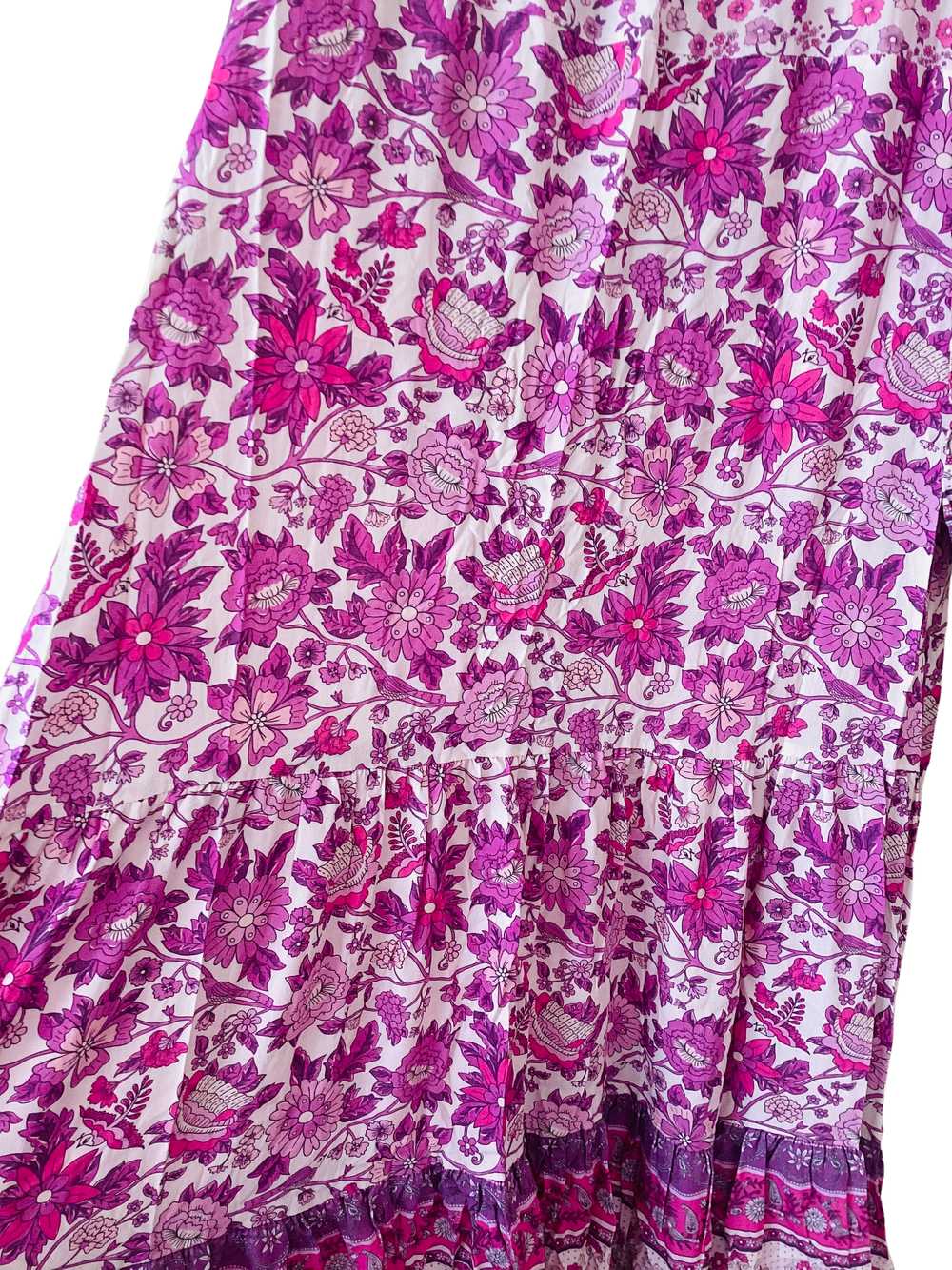 Spell USA Mossy Button Through Gown in Berry Lilac - image 4