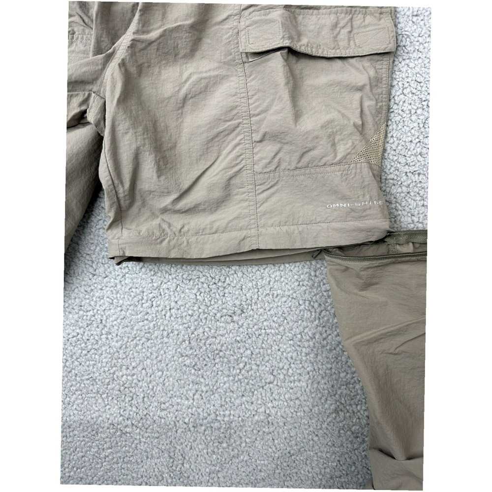 Vintage Mens Large 36x29 Taupe Columbia PFG Omni … - image 5