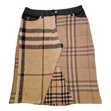 Burberry Wool mid-length skirt - image 1