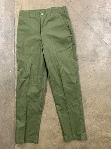 Jean × Vintage Vintage Military Olive Green Pants… - image 1