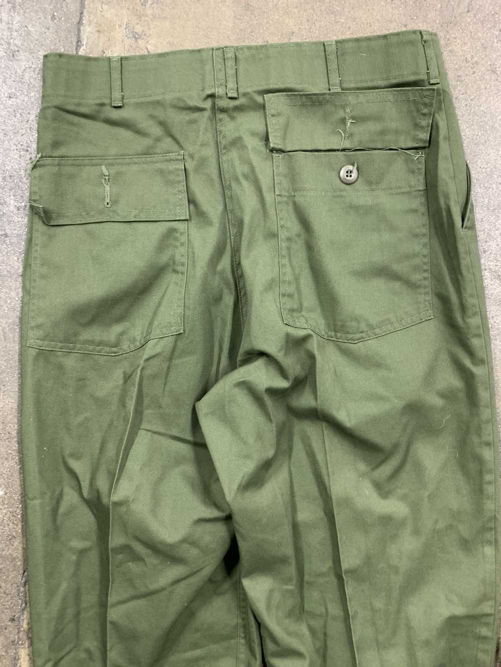 Jean × Vintage Vintage Military Olive Green Pants… - image 7