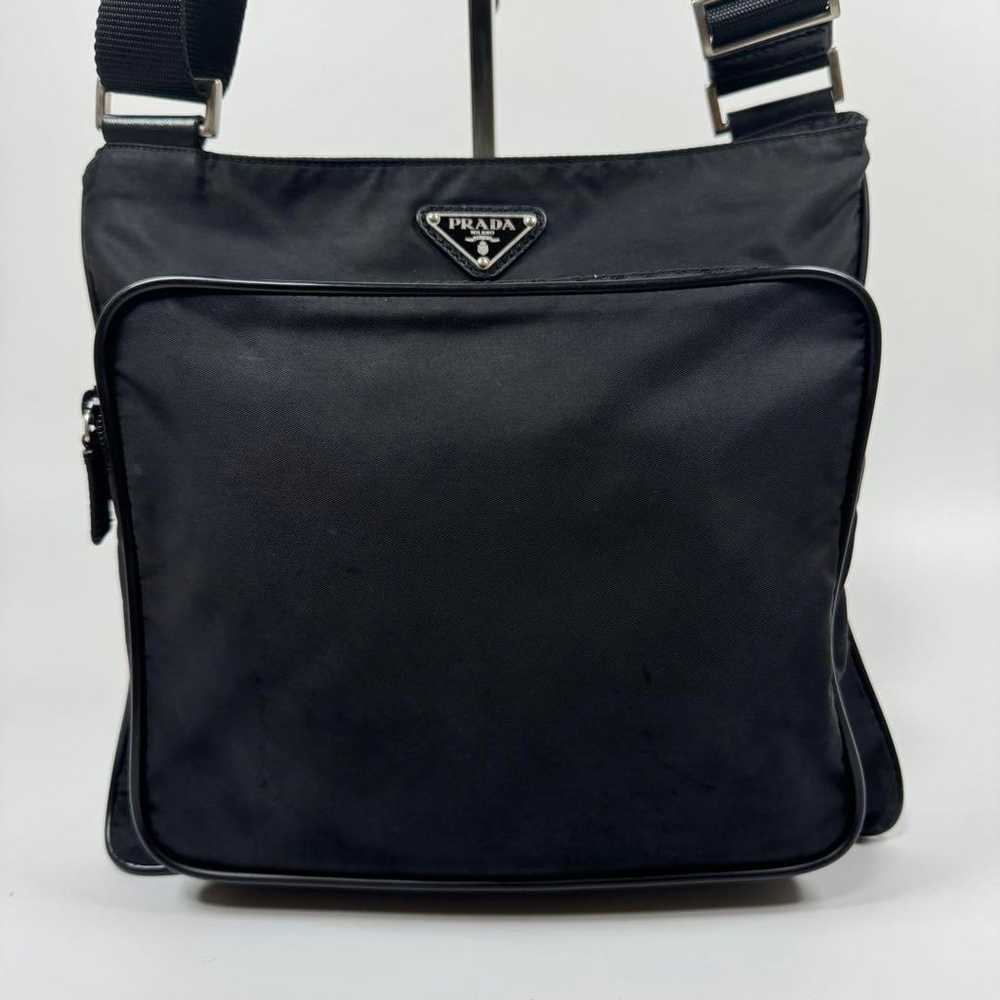 Prada shoulder bag with triangular logo, suitable… - image 3