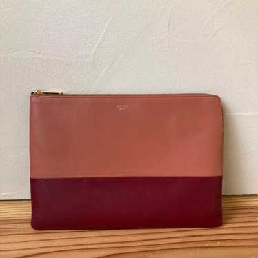 Celine Bicolor Clutch Bag