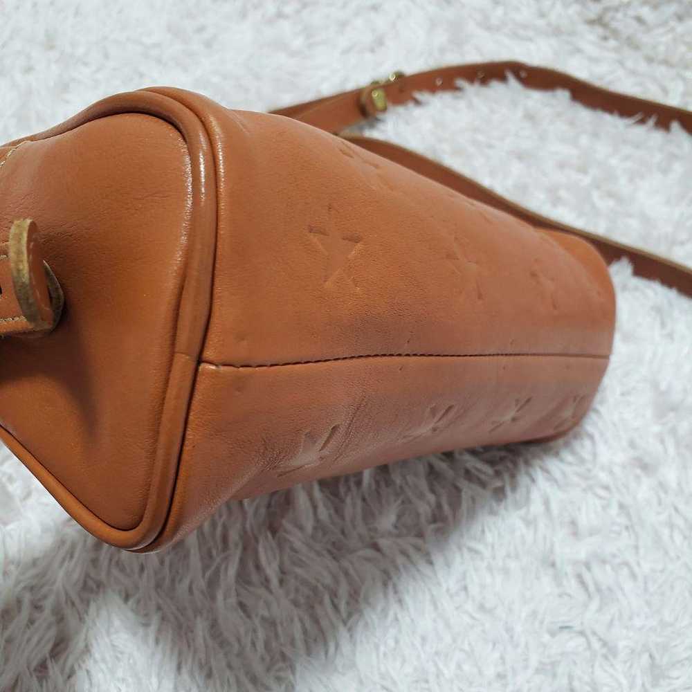 IL BISONTE Embossed Star Half Moon Shoulder Bag i… - image 3