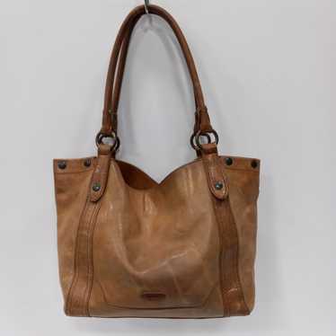 Frye Brown Leather Melissa Handbag