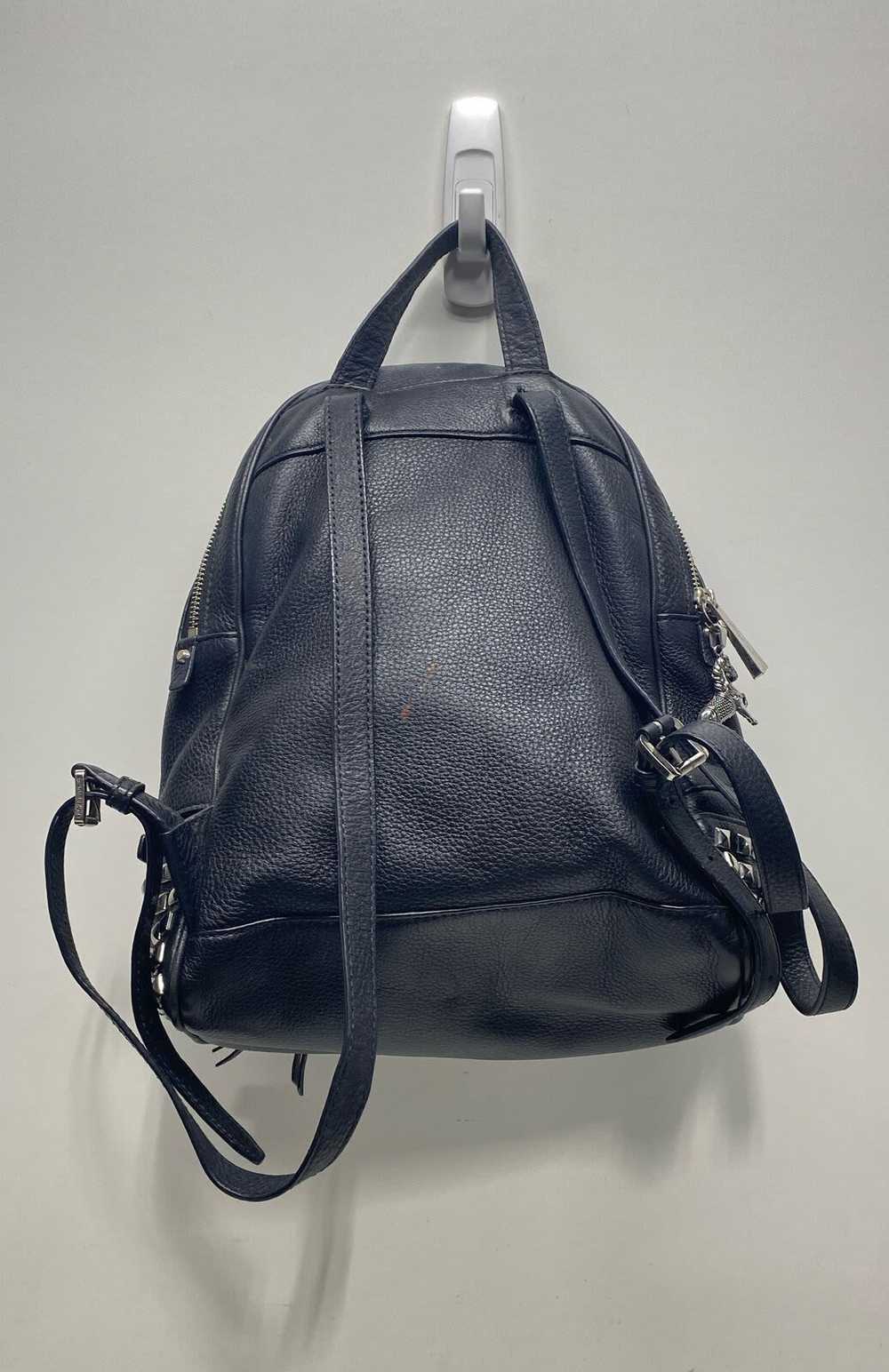 Michael Kors Black Leather Studded Backpack Bag - image 4