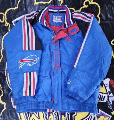 ビンテージ 80s 90s スターター NFL バッファロー ビルズ スタジャン ビンテージ 80s 90s スターター NFL バッファロー ビルズ