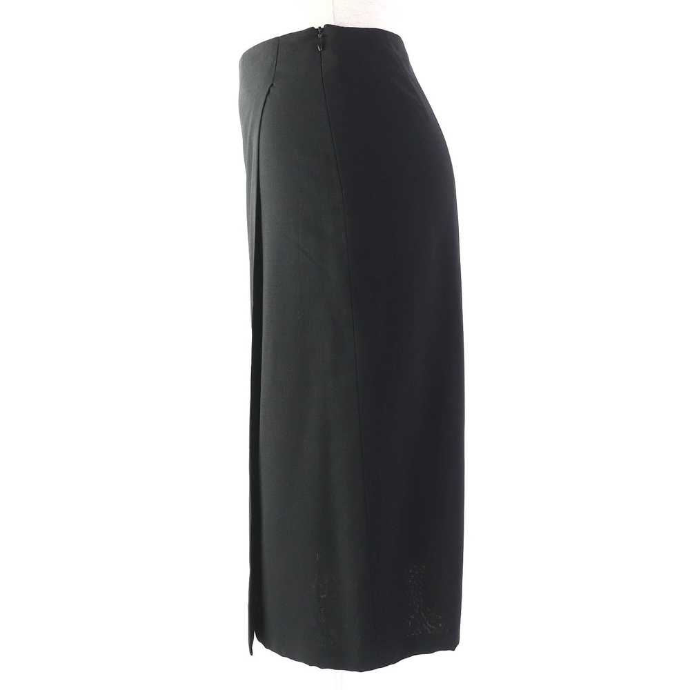 HERMES Tight Skirt wool black 38 - image 2