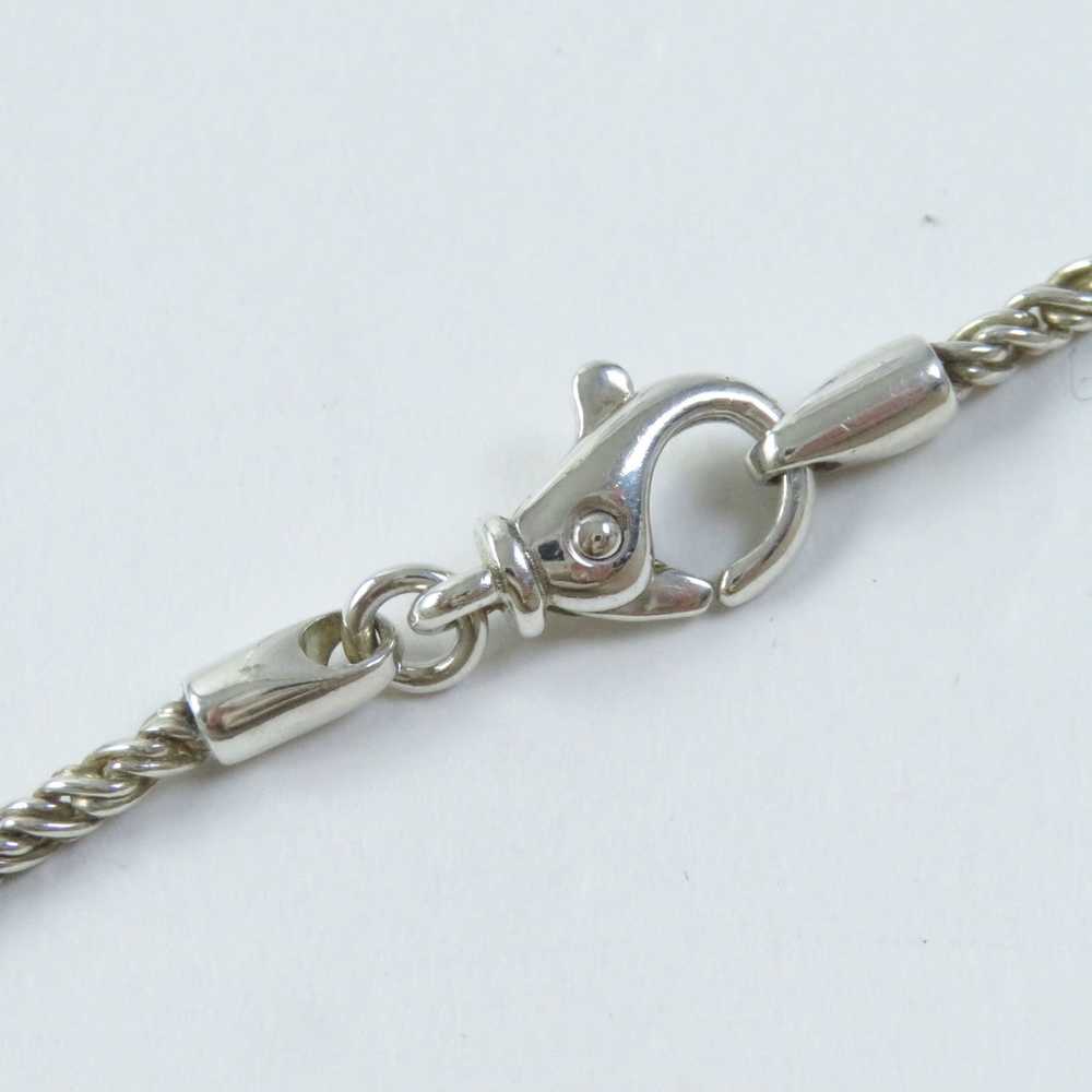 TIFFANY&Co. Necklace Main: SV925, Part: 750 Silve… - image 6