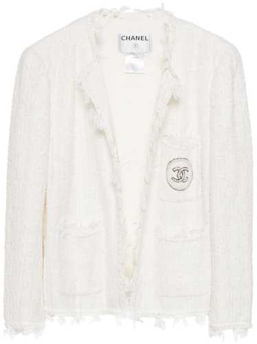 CHANEL Pre-Owned 2005 ensemble collarless jacket … - image 1