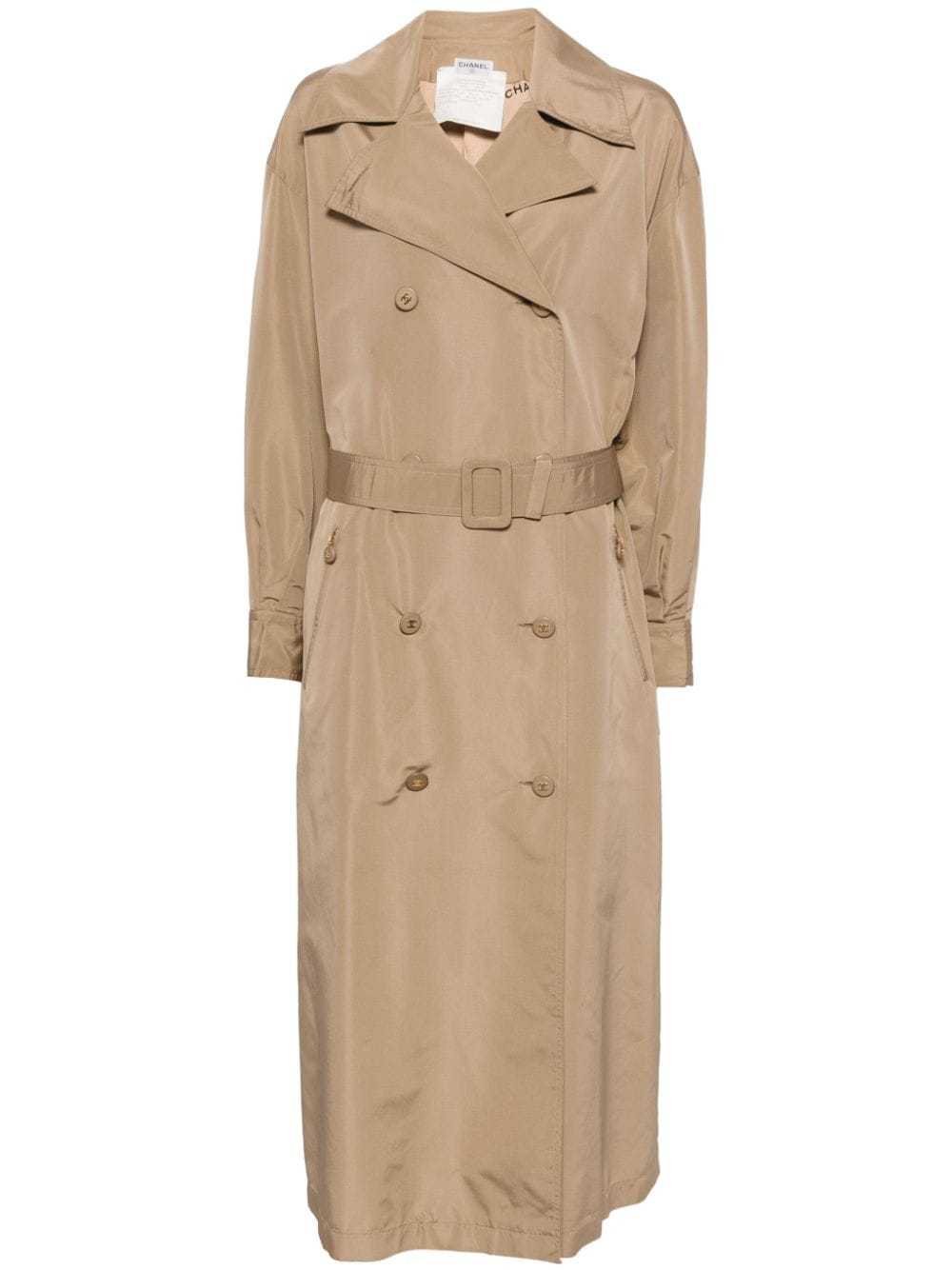 CHANEL Pre-Owned 1990-2000 trench coat - Neutrals - image 1