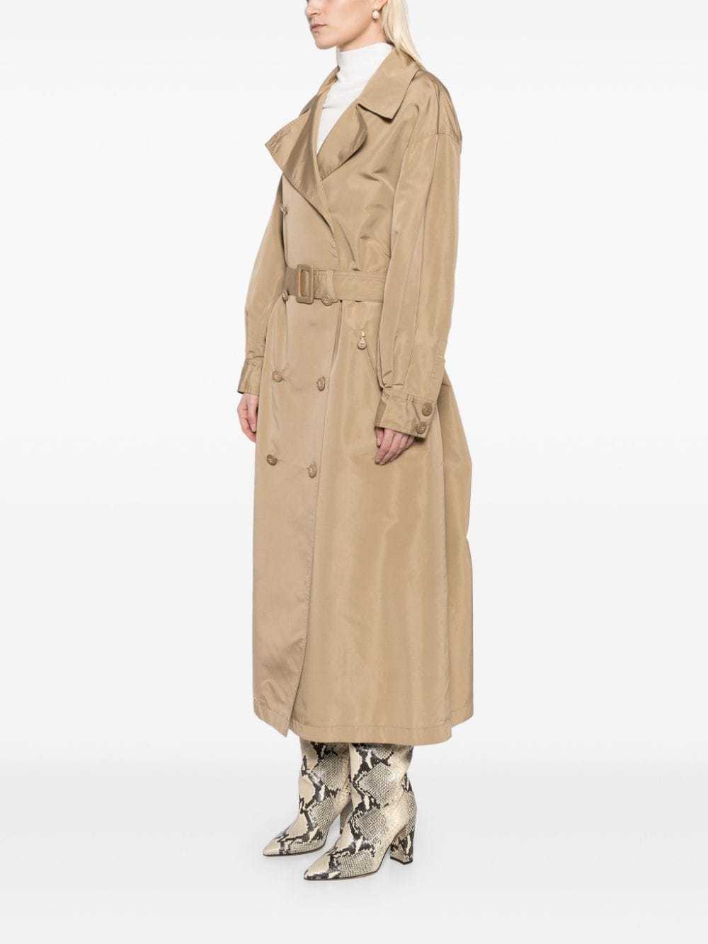 CHANEL Pre-Owned 1990-2000 trench coat - Neutrals - image 3