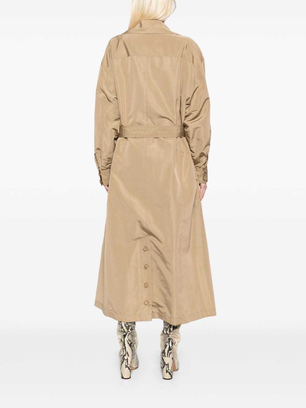 CHANEL Pre-Owned 1990-2000 trench coat - Neutrals - image 4