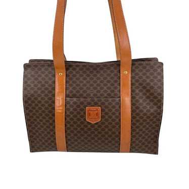 CELINE Macadam Canvas Tote Bag JU617