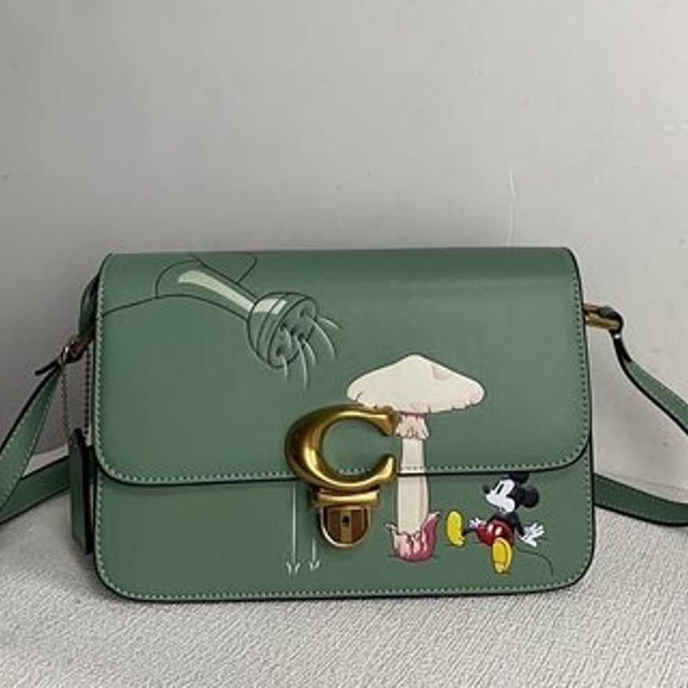 Disney X Coach Studio Shoulder Bag With Mickey Mo… - image 2