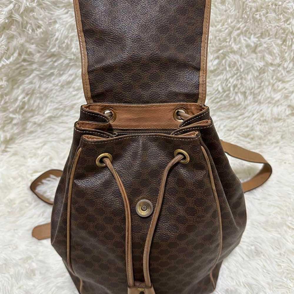 Excellent condition CELINE Gancini Backpack Macad… - image 10