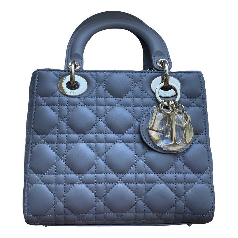 Dior Lady Dior leather handbag - image 1