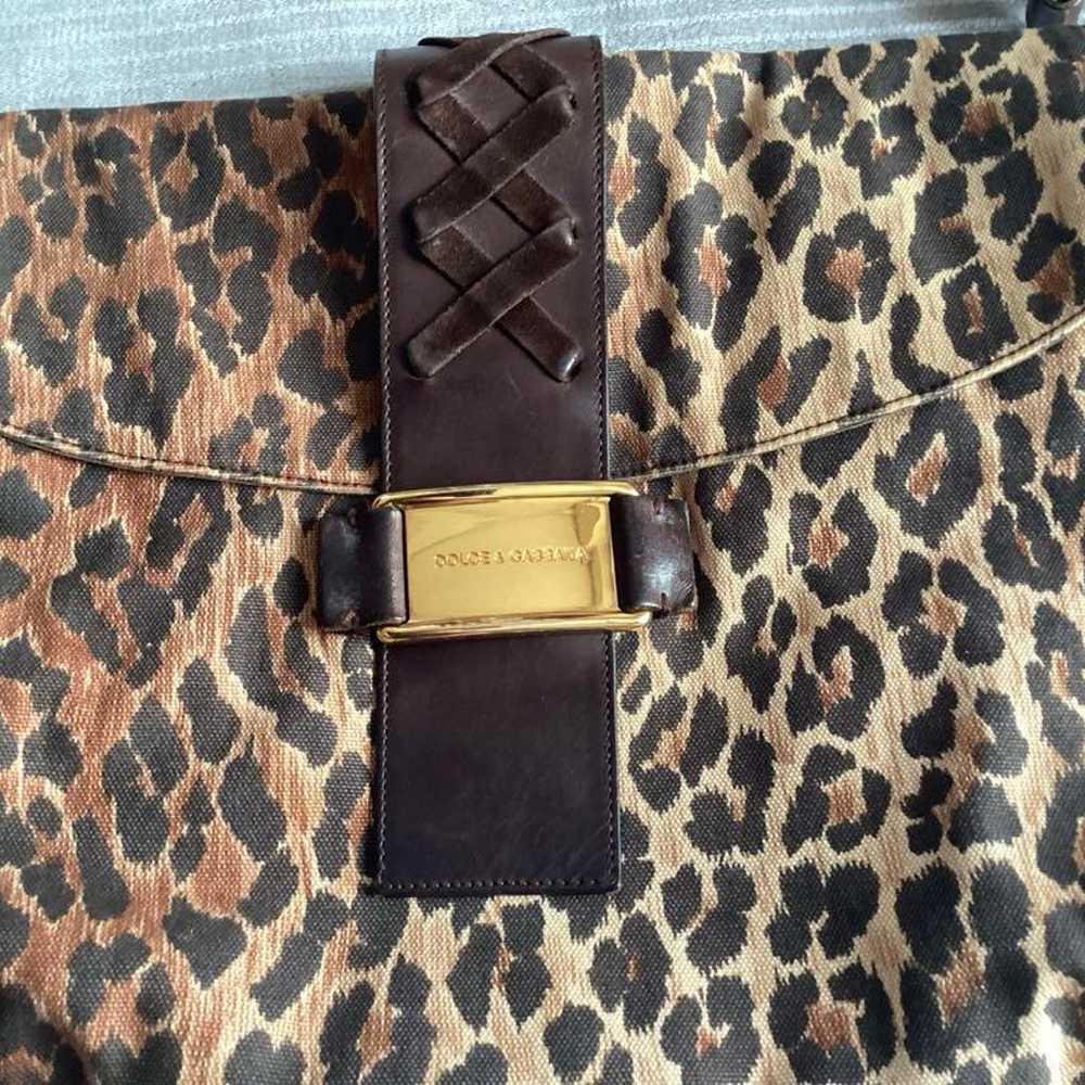 Dolce & Gabbana Vintage Bag "Animal Print" Rare I… - image 10