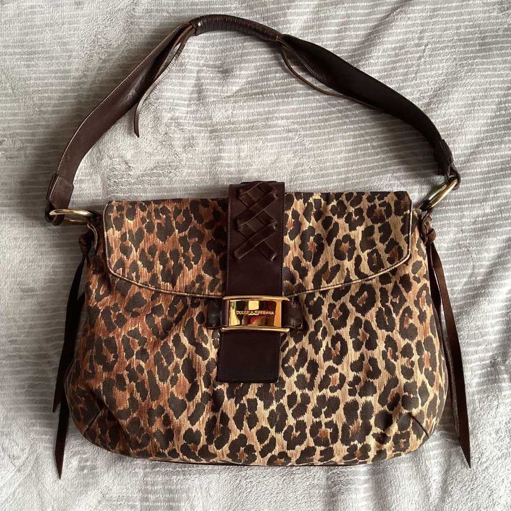 Dolce & Gabbana Vintage Bag "Animal Print" Rare I… - image 3