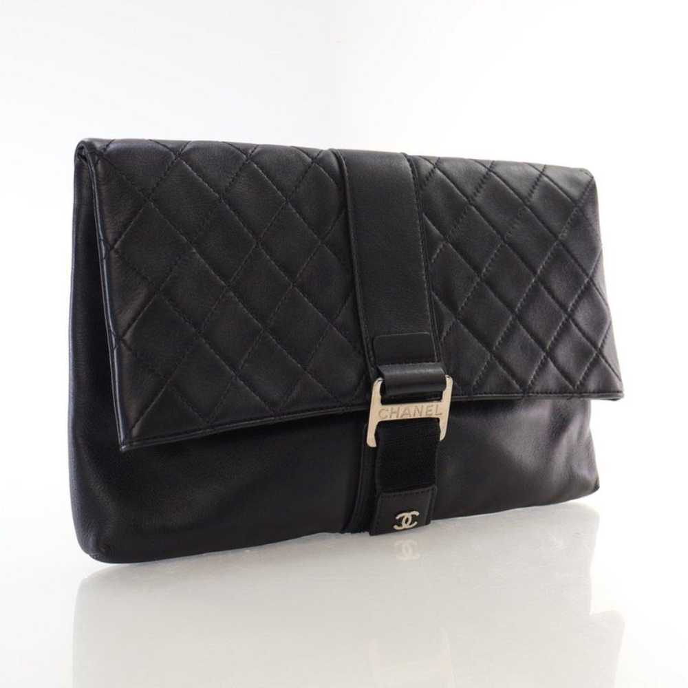 Chanel Leather clutch bag - image 2