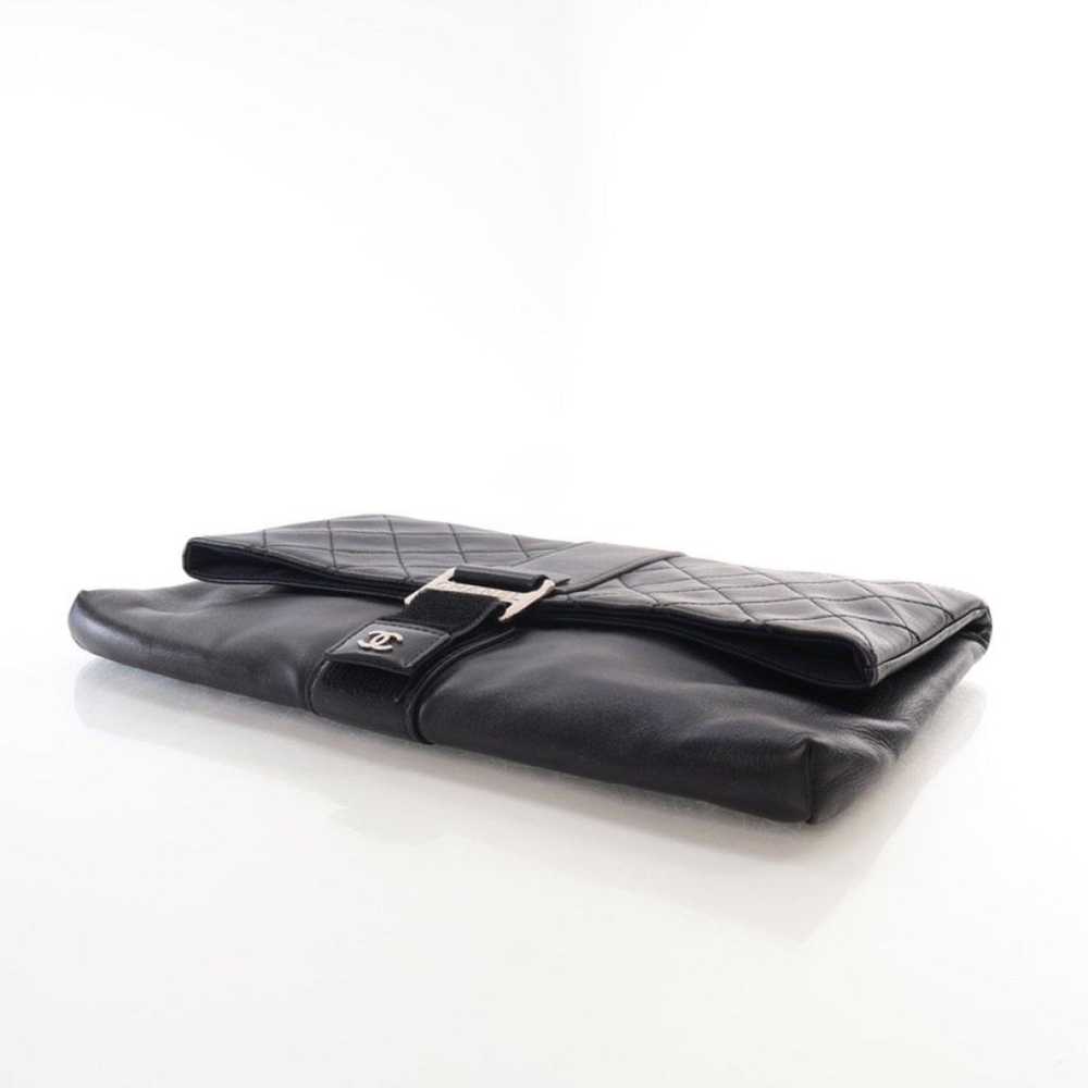 Chanel Leather clutch bag - image 8