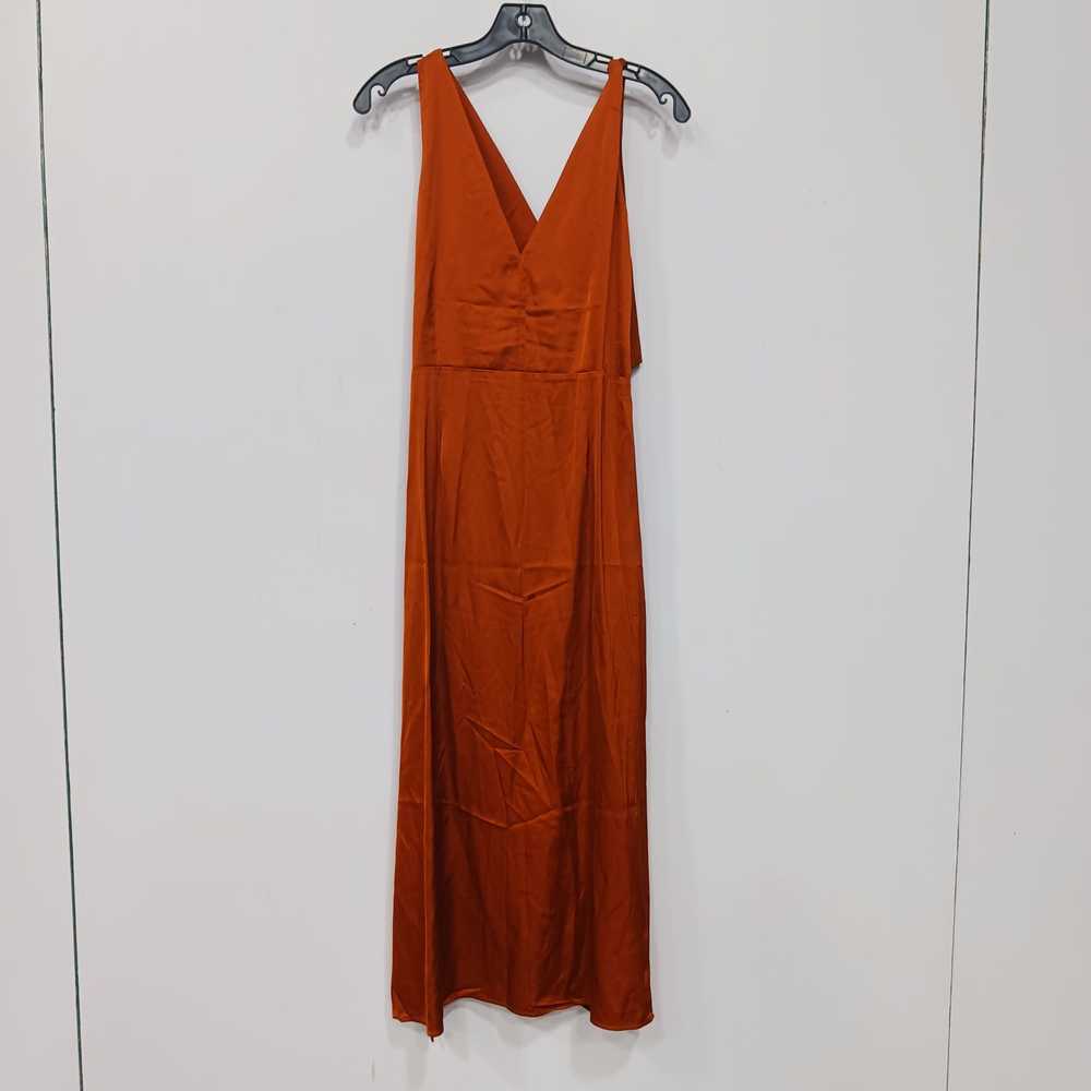 Abercrombie & Fitch Tank Style Orange Dress Size … - image 1