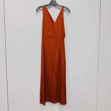 Abercrombie & Fitch Tank Style Orange Dress Size … - image 1