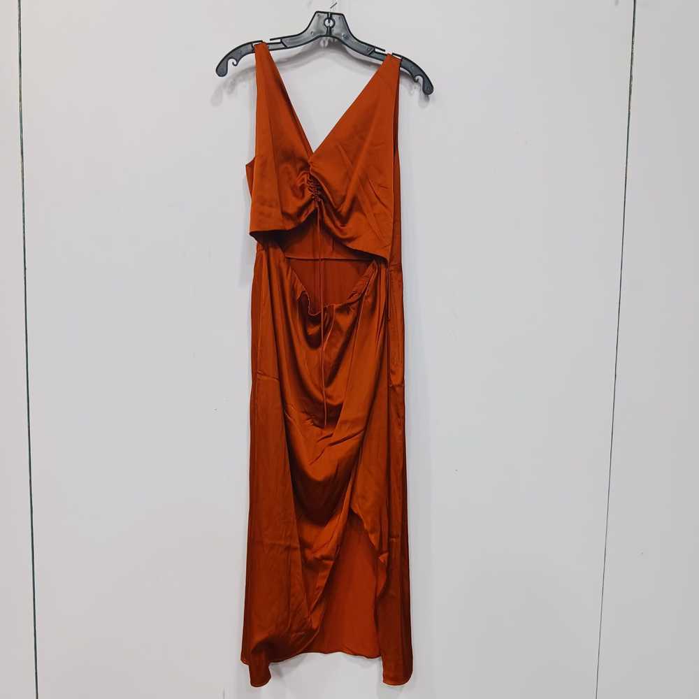 Abercrombie & Fitch Tank Style Orange Dress Size … - image 2