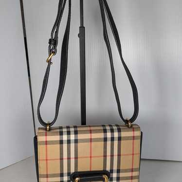 Burberry Vintage Check D Ring Crossbody Shoulder B