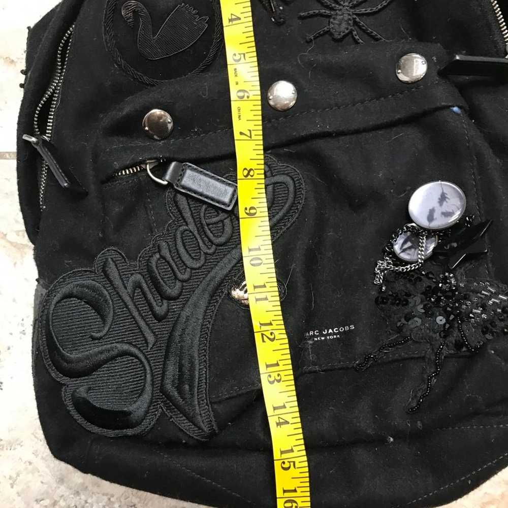 Marc Jacobs X Disney Rummage Backpack Mickey Blac… - image 8