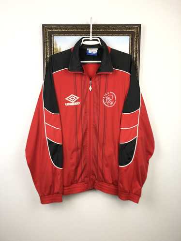 90s UMBRO アヤックス ビンテージ サッカー ジャージ ウエア M 90s AJAX AMSTERDAM UMBRO TRAINING WEAR | BLACK BOX STORE