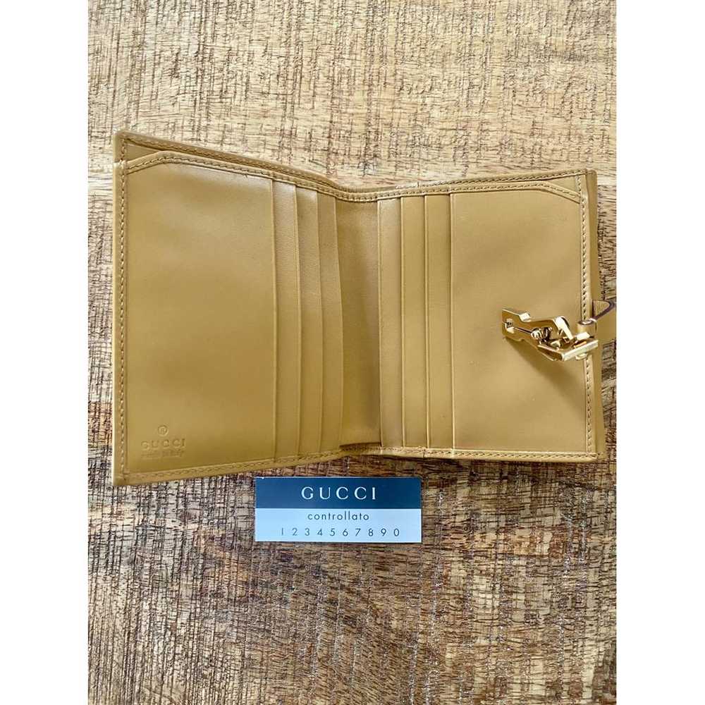 Gucci Jackie Vintage leather wallet - image 3