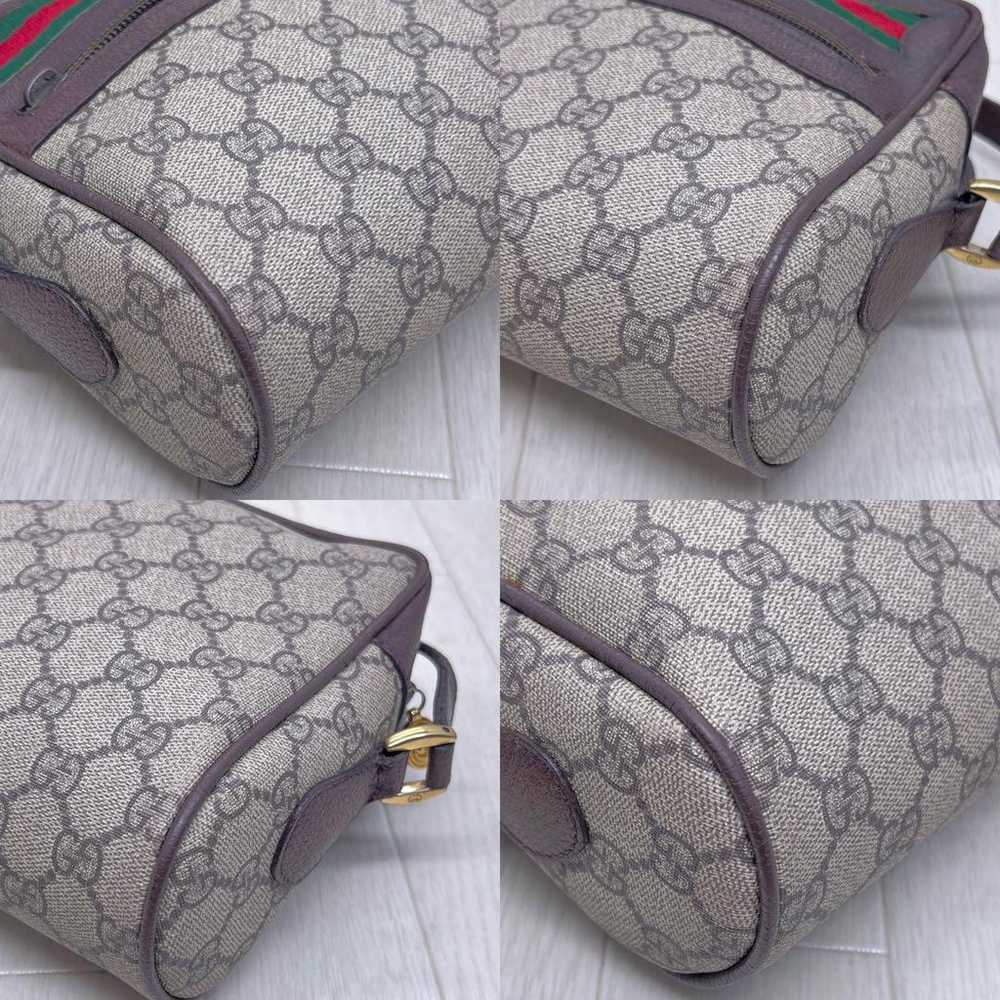 【Excellent condition】GUCCI x Vintage Gucci diagon… - image 7