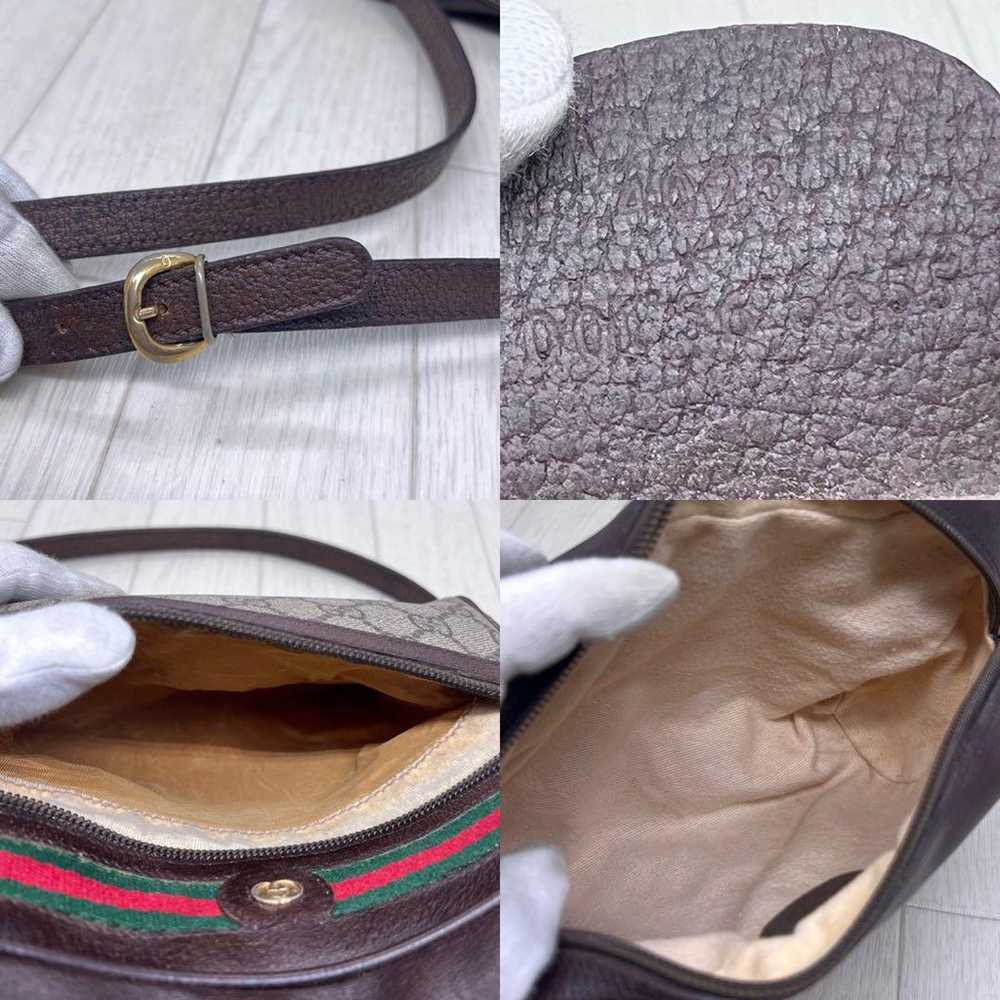 【Excellent condition】GUCCI x Vintage Gucci diagon… - image 8