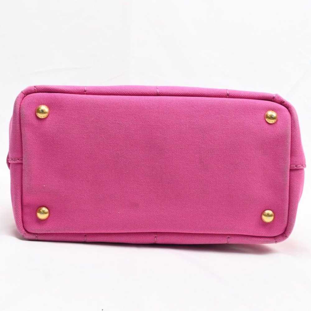 ★Excellent Condition★ Prada Canvas Handbag Pink - image 4