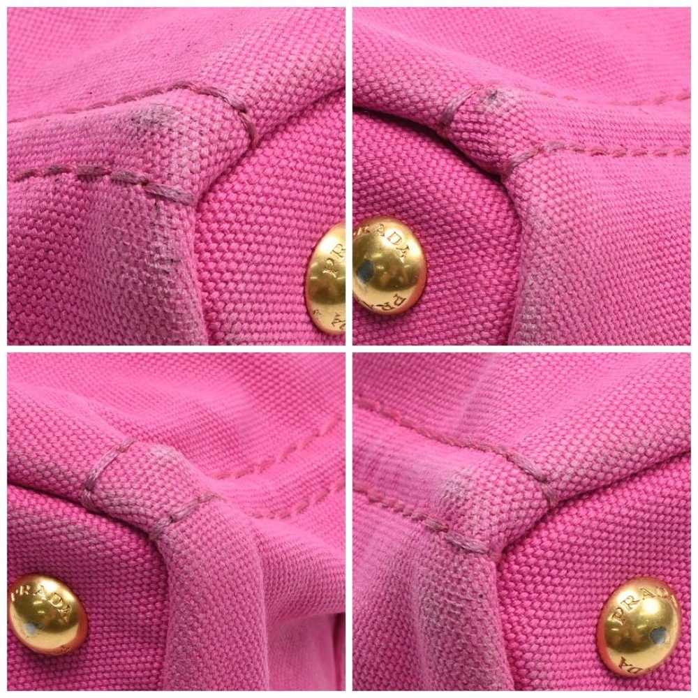 ★Excellent Condition★ Prada Canvas Handbag Pink - image 5